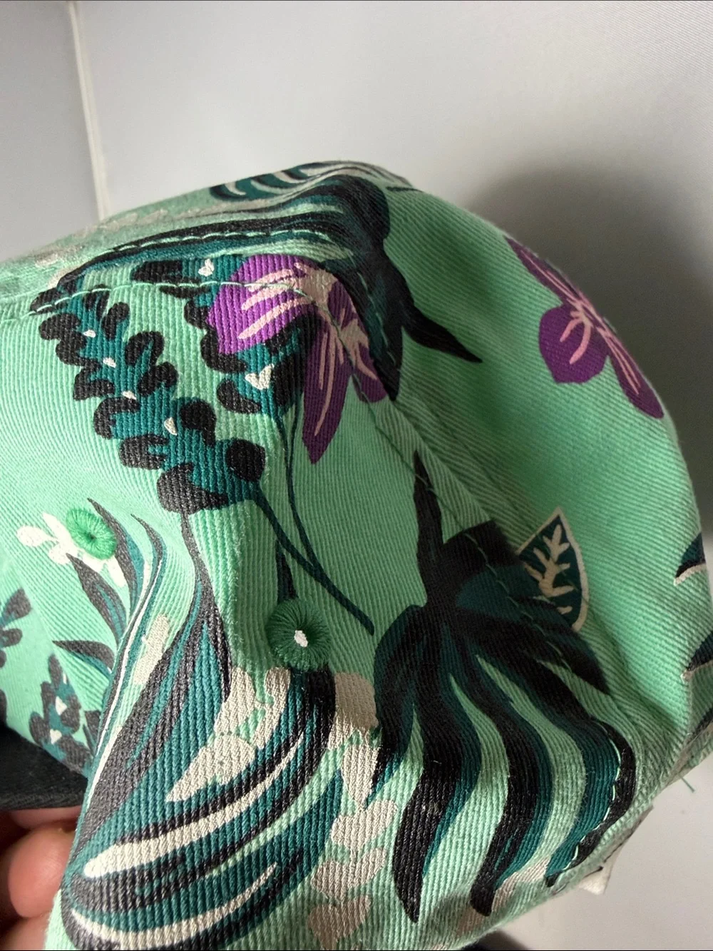 Vans floral hat 5 panel cap